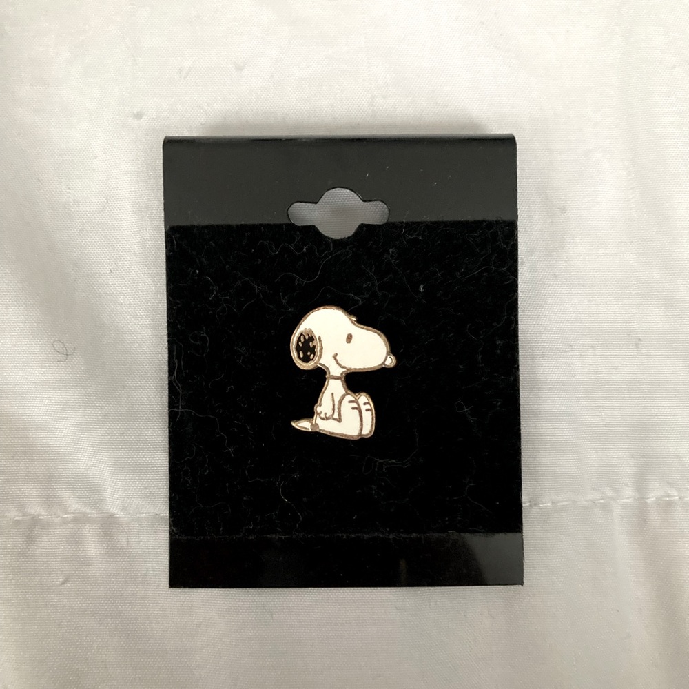 new snoopy enamel pin